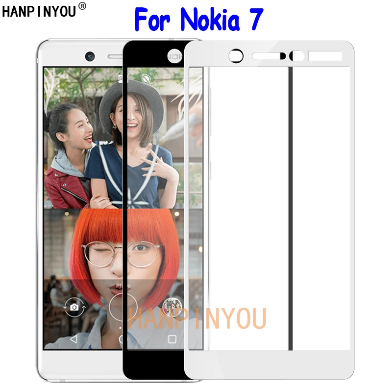 Для Nokia 7 Nokia7 2017 Android Phone 5 2 &quotПолное покрытие твердое закаленное стекло Защита для