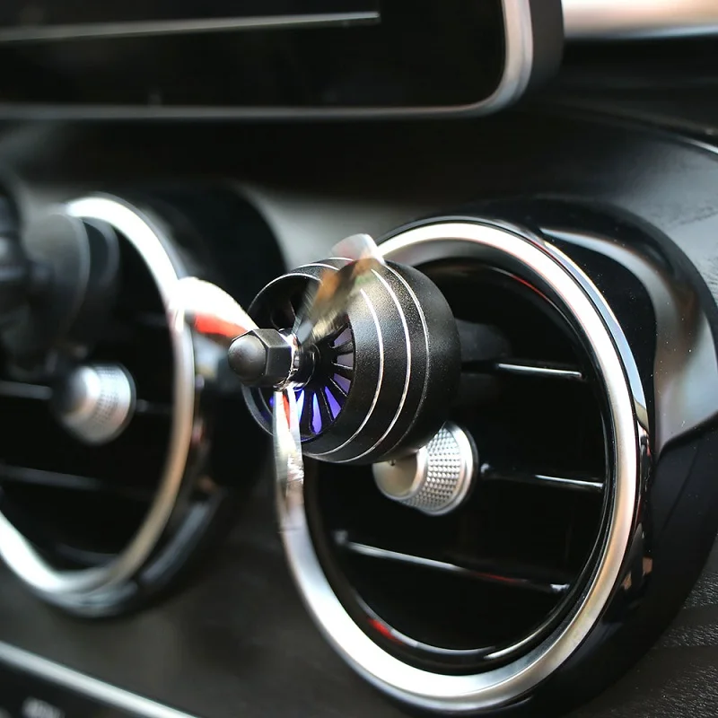 Пропеллер освежитель воздуха LED мини Кондиционер вентиляционное отверстие духи