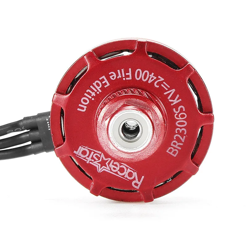 Racerstar 2306 BR2306S Fire Edition 2400KV 2 4S бесщеточный мотор красный для X210 X220 250 300 Гоночная рама