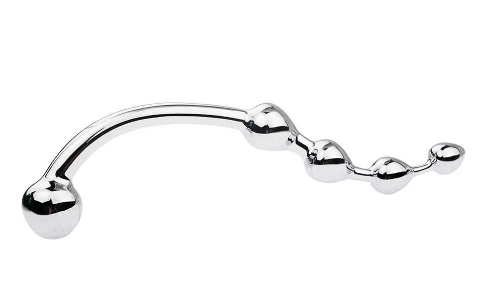 Анальный Крюк Анальная пробка с задним двором извлекаемые шарики нержавеющая