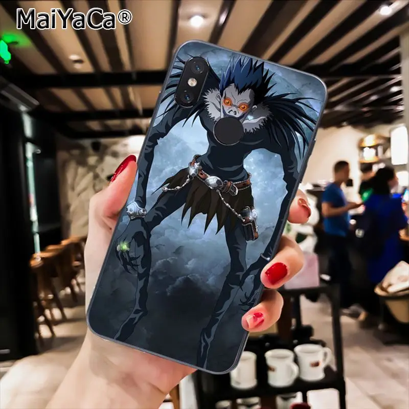MaiYaCa Death Note Ryuk kira Coque Shell чехол для телефона Xiaomi Redmi4X 6A S2 Go Redmi 5 5Plus Note4 Note5 7 Note6Pro