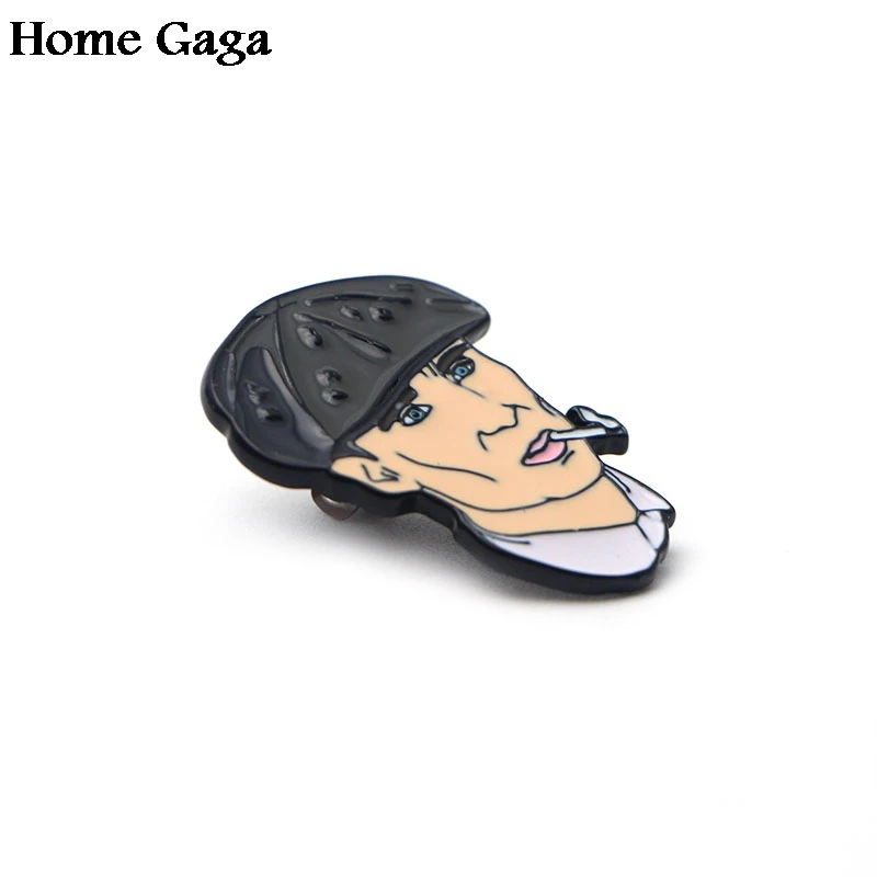 D0662 Homegaga Peaky Blinders цинковые шпильки для рюкзака одежды металлические медали значки