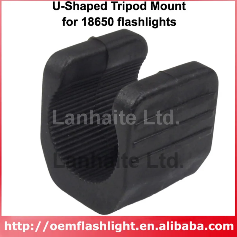 SN u образное крепление штатива для фонарей 18650 черный (5 шт.)|flashlight tripod mount|flashlight