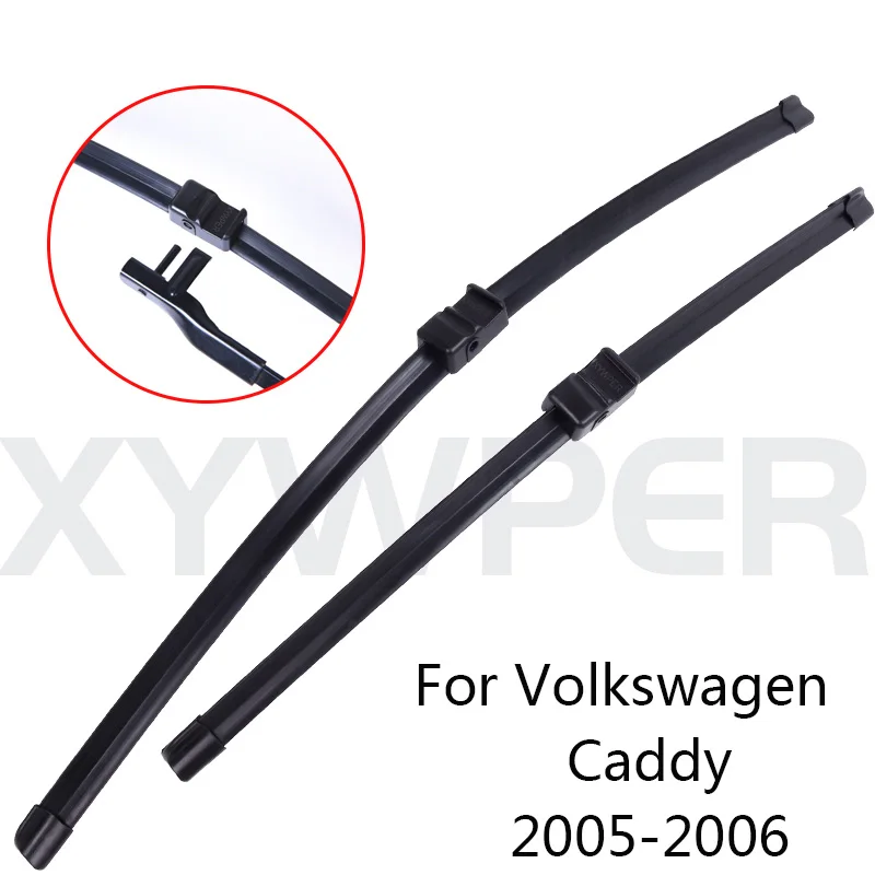 Щекта стеклоочистителя для автомобилей Volkswagen Caddy аксессуары из 2005 2006 2007 2008 2009 2010 до стеклоочиститель автомобильных светодиодных фар - Цвет: Красный