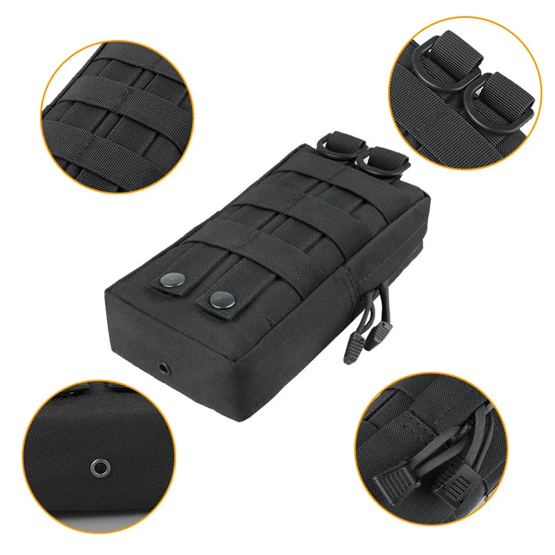 Тактические сумки Molle компактные водостойкие многофункциональные EDC сумки для инструментов жилет ремень рюкзак охотничий аксессуар сумка 4 цвета