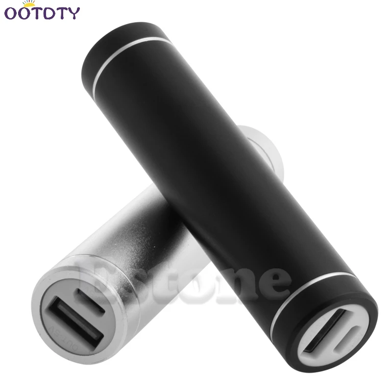 Металлический 5V USB чехол для портативного зарядного устройства 1X 18650 Коробка
