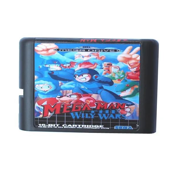 Мега человек игра &quotThe Wily Wars&quot 16 бит MD карточная для Sega игры Mega Drive Genesis|wily wars|mega man16
