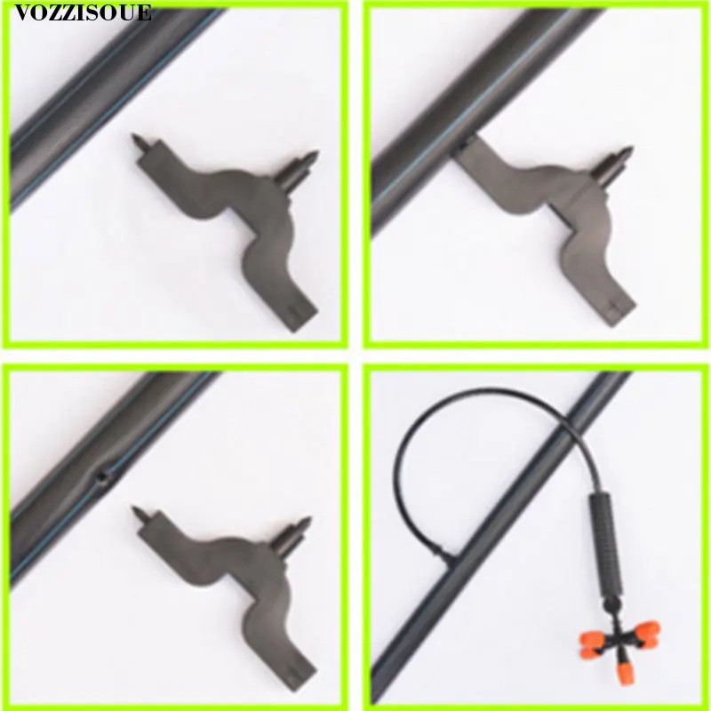 2 шт. 1/4 &quotи 1/8&quot перфораторы для шлангов отверстия перфоратор пластика