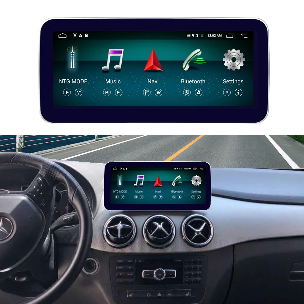 8-Core, 4 Гб+ 64G Мобильный DVR Android 10,25 дюймов Дисплей для Mercedes Benz GLC X253 C253 C Class W205 команда Системы обновления головой вверх Экран