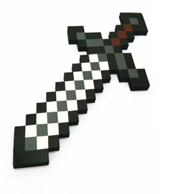 Новый Minecraft игрушки Пиксельная мозаика лук и стрелы меч Кирка набор пластиковых