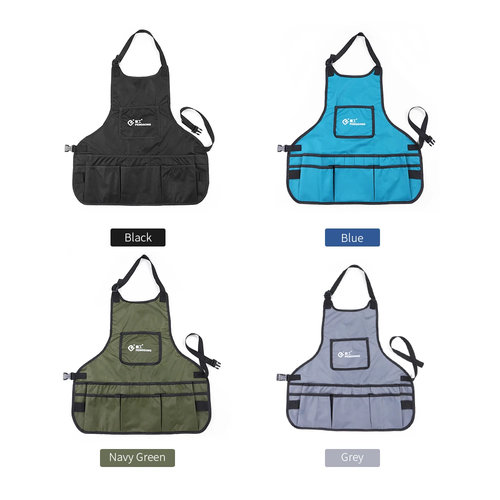 

Canvas Garden Tools Apron with Storage Pockets Men Women Gardeners Planting Accessory practical canvas garden tools