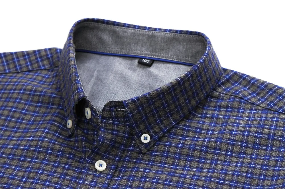 10XL 8XL 6XL Новое поступление мужские повседневные рубашки с длинным рукавом Мода 100%