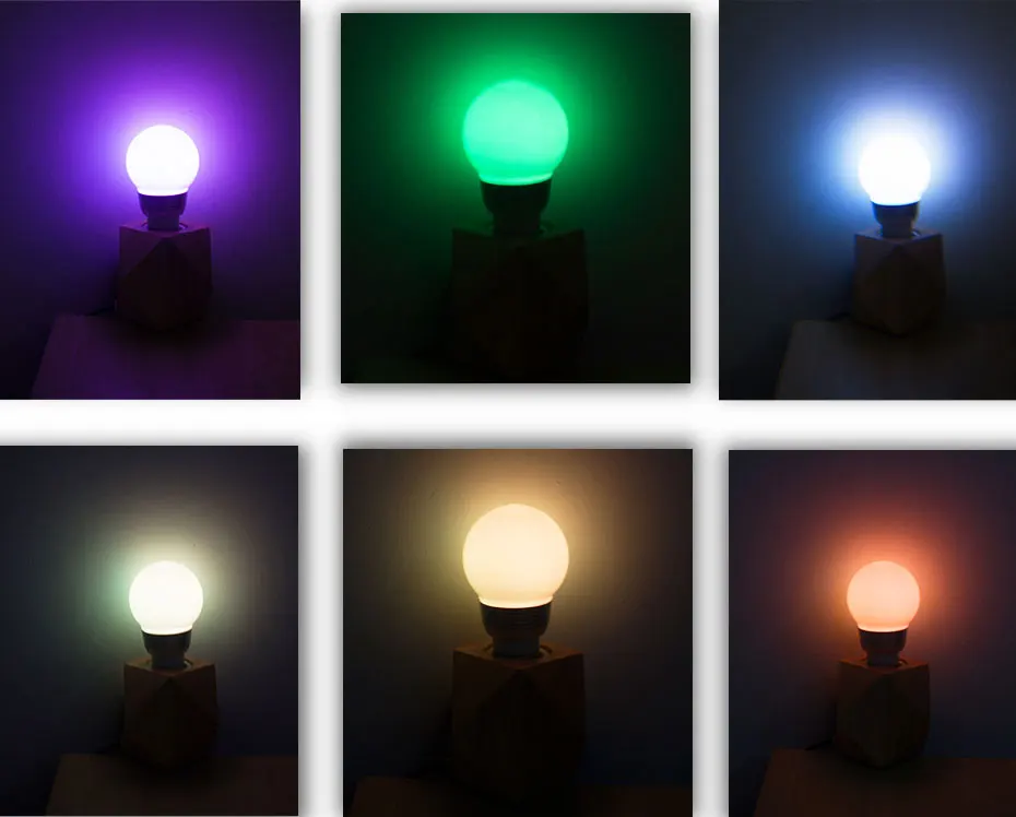 Цветная(RGB светодиодный лампы E27 E14 3 W 16 Цвет RGB Волшебная осветительная лампа 85-265 V 110 V 220 V прожектор красного, зеленого, синего цвета с пультом дистанционного управления Управление