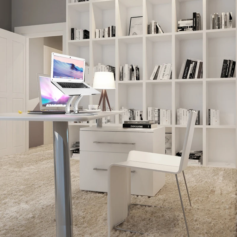 Регулируемая подставка для ноутбука регулируемая MacBook Pro/Air/iPad/Notebook/Tablet/PC 10-17