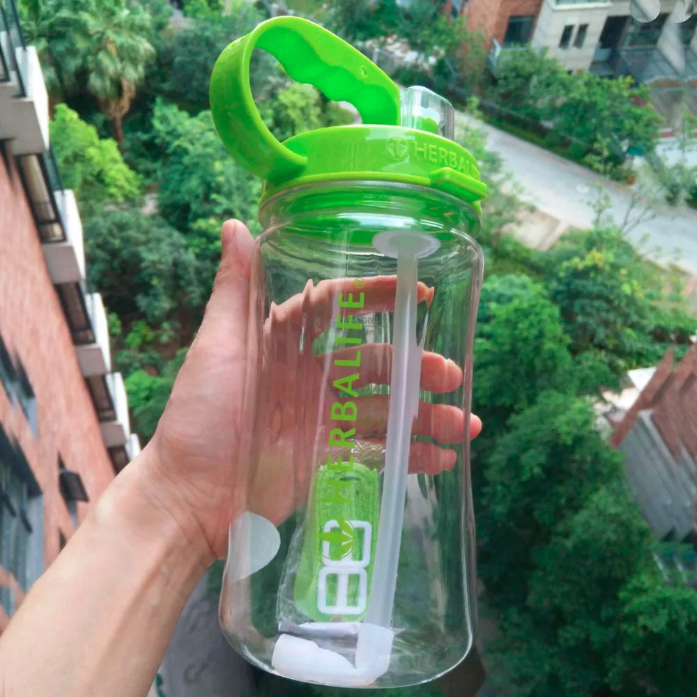 Спортивная бутылка для воды Herbalife 1000 мл/32 унции 2 л без БФА 24 часа|Бутылки воды| |