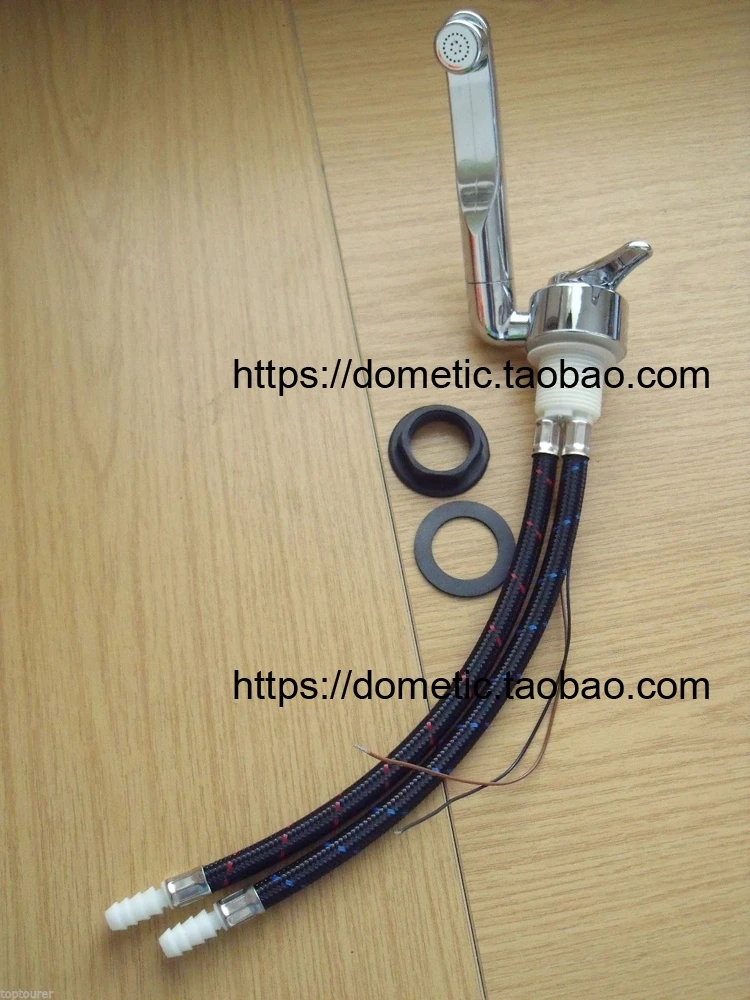 Немецкий RV Электрический кран управления двойной Аксессуары мойка