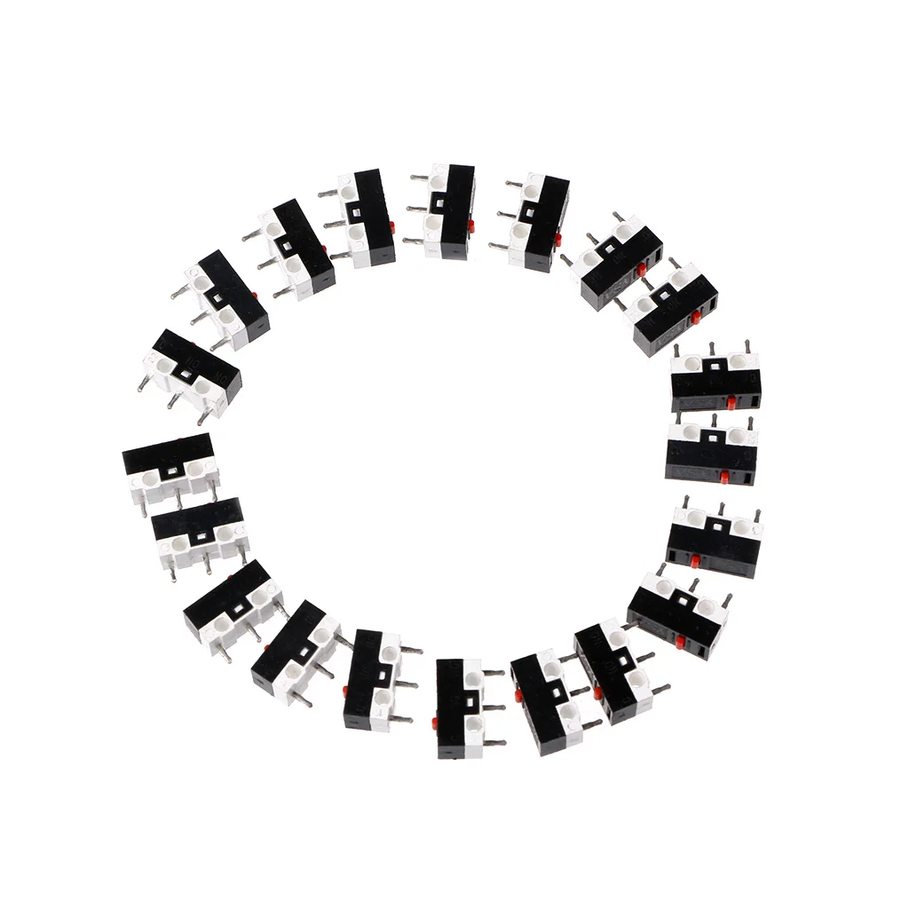 2018 10 шт кнопочный переключатель 3Pin мышь переключатель микропереключатель SEP6_20