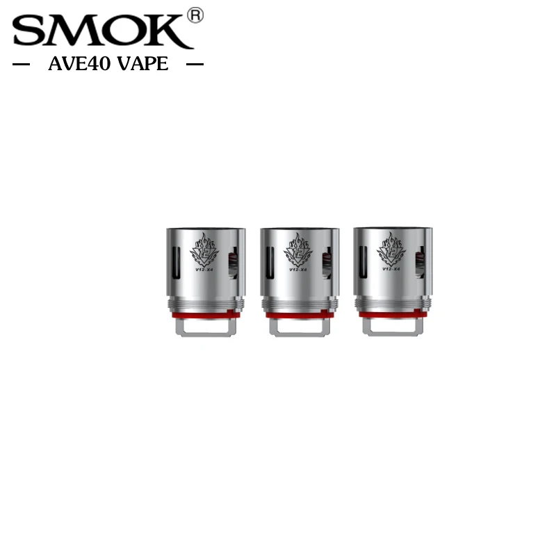 6 шт. SMOK TFV12 бак V12 Q4/T12/T6/T8/X4/сетка/полоса замена катушки ядро для облако король