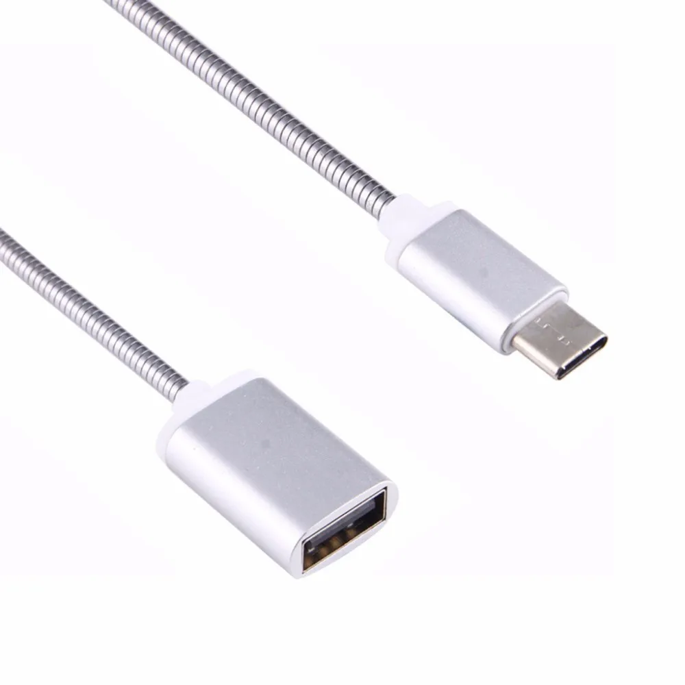 Кабели для передачи данных, металлический USB C, 3,1 type C, штекер, USB, OTG, Кабель-адаптер для синхронизации данных, удлинитель Usb, Alargador, Usb