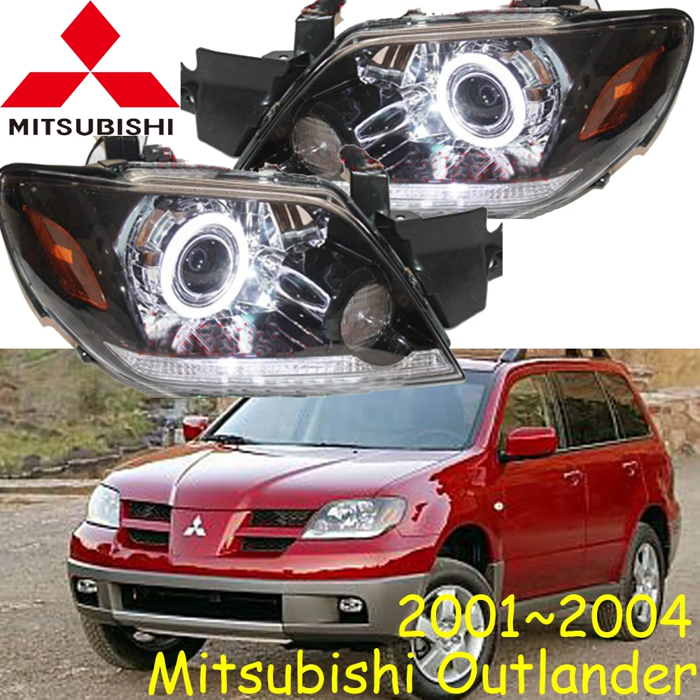 Автомобильный бампер фары outlander головсветильник 2001 ~ Y светодиодный ные DRL