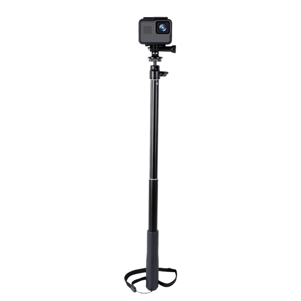 36 дюймов алюминиевая селфи палка монопод для GoPro Hero 8 7 6 Go pro 5 Black Session Xiaomi Yi 4K Sjcam sj7 Sj4000 Экшн-камера