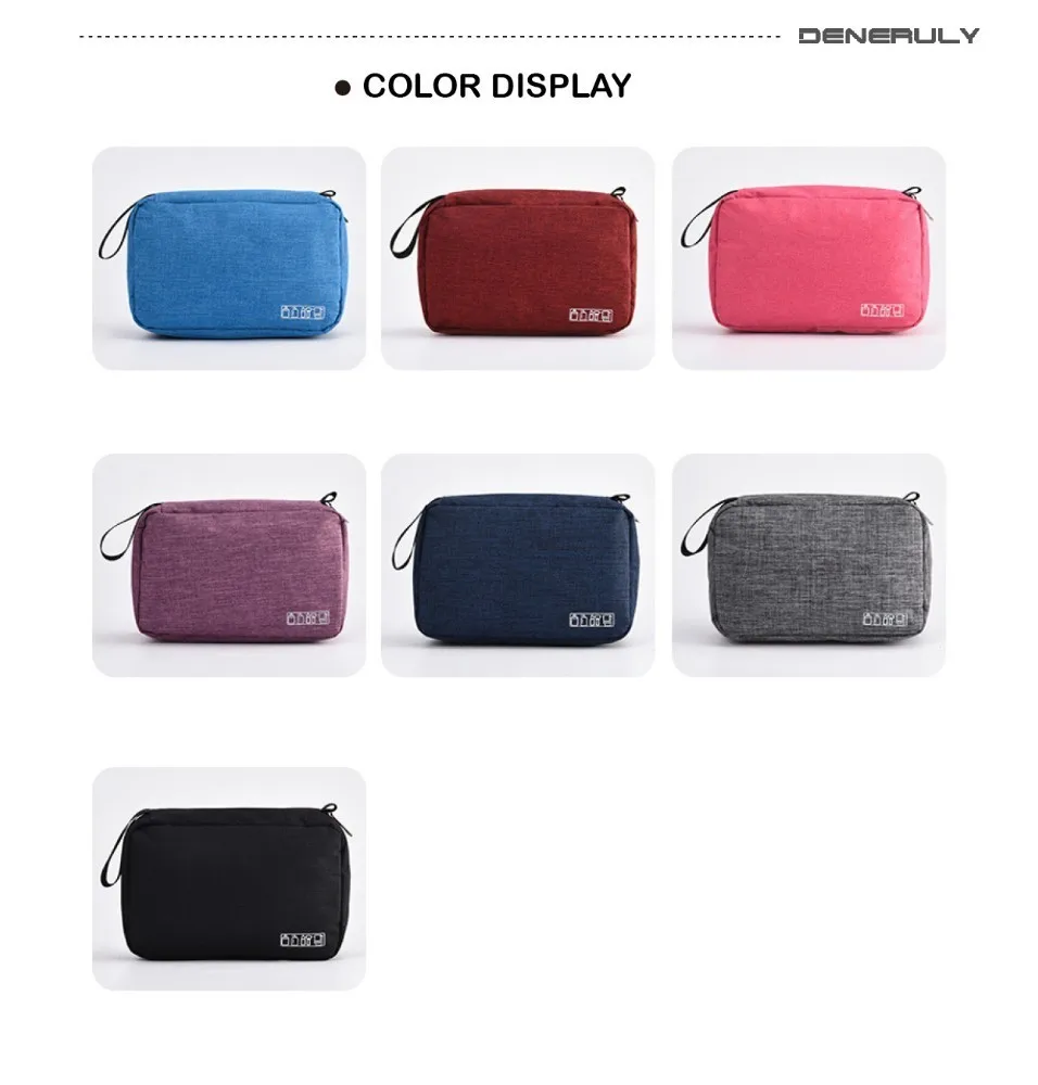 Travel Cosmetic Make Up Bag Makeup Organizer Waterproof Big Bag Kuferek Na Kosmetyki Makeup Woman Maletin Maquillaje Kit New