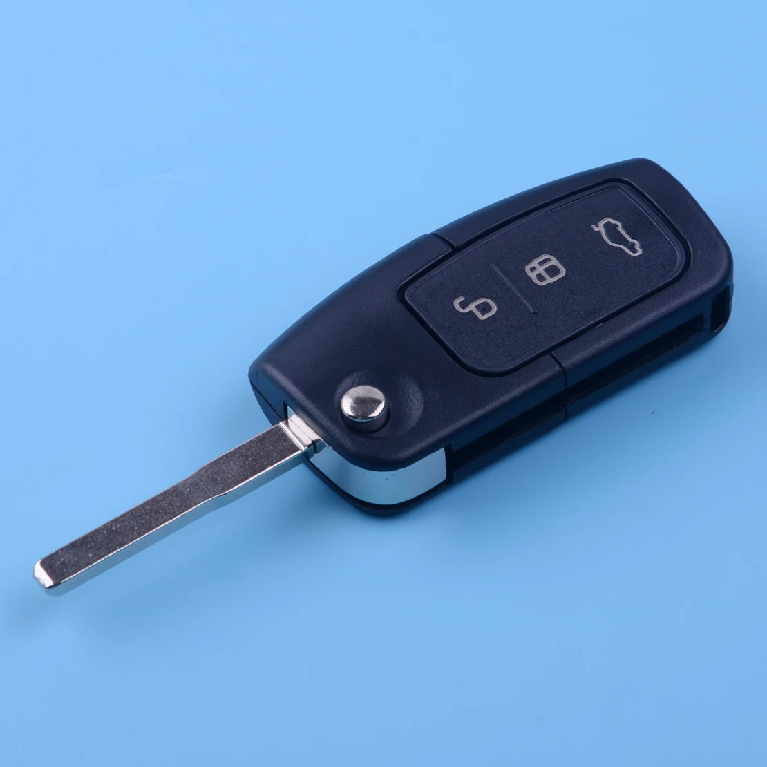DWCX 3 кнопки Автомобильный складной откидной дистанционный ключ корпус подходит