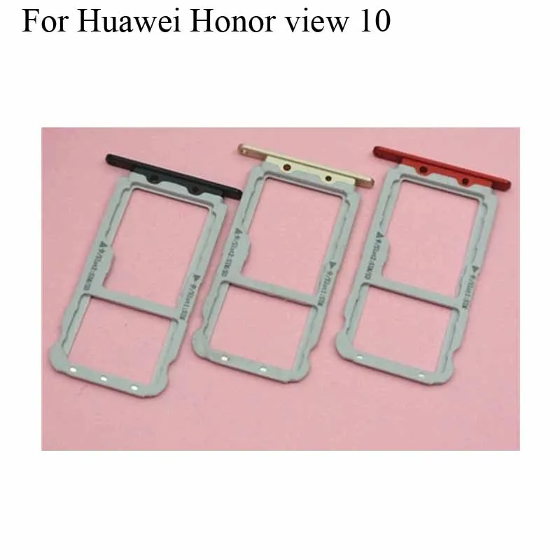 Для Huawei Honor view10 view 10 SIM-карты Лоток + Micro SD Держатель слота адаптер гнездо для |