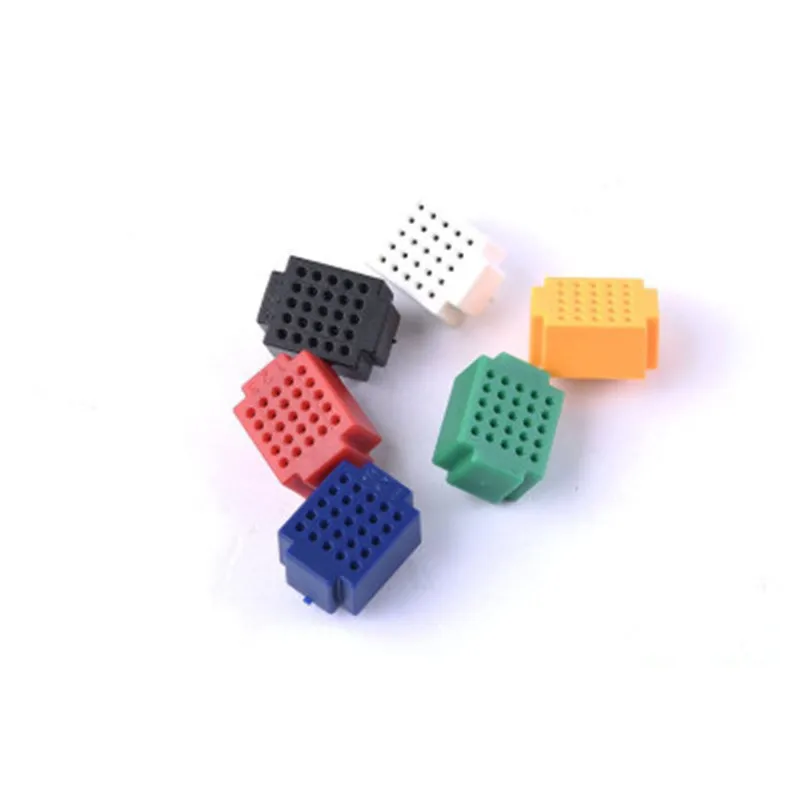 

7pcs Mini 25 Points Breadboard Solderless Prototype Tie-point