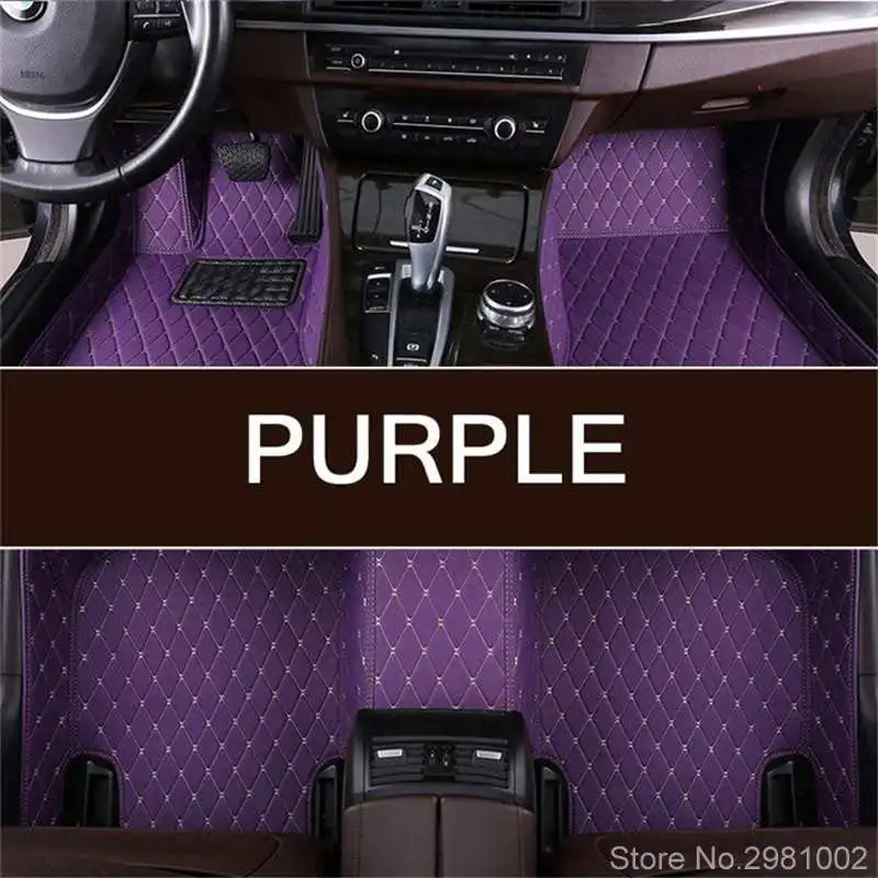 car floor mats for BMW e30 e34 e36 e39 e46 e60 e90 f10 f30 x1 x3 x4 x5 x6 1/2/3/4/5/6/7 accessories styling Custom foot | Автомобили и