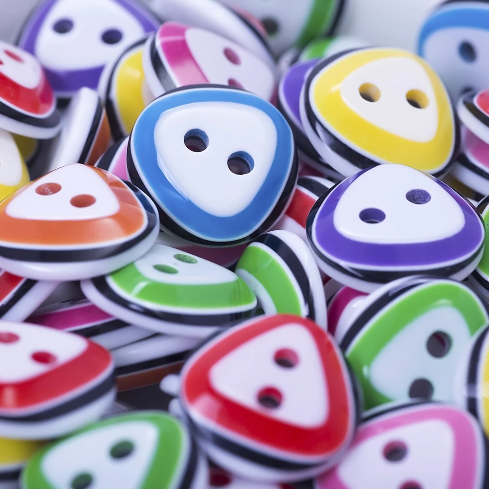 100 шт. пластиковые пуговицы с 2 отверстиями 13 х13 мм|buttons for sewing|colorful buttonsplastic buttons |