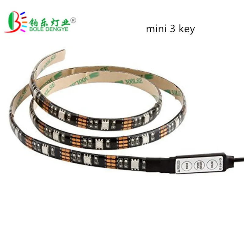 BOLEDENGYE 5V USB Port Power RGB LED Strip light 5050 Waterproof Flexible String Tape for TV Background Decor 1M 2M 3M 4M 5M | Лампы и
