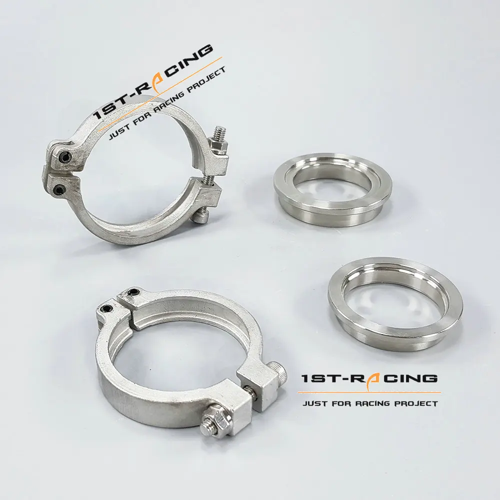 Впускной и выпускной клапан из нержавеющей стали Vband фланцы зажимы для TiAL MV R 44 мм