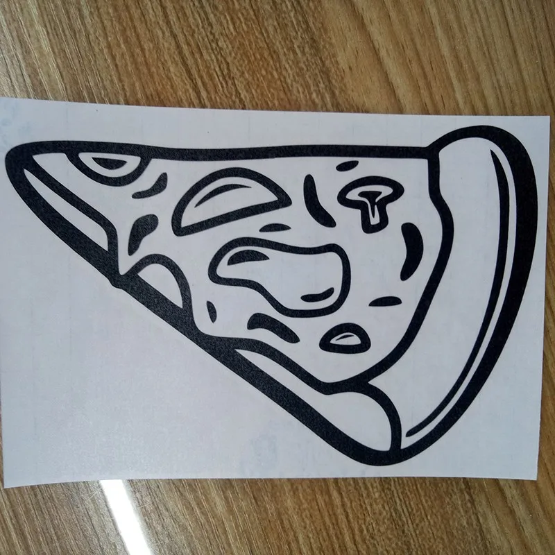 Pizza slice decal sticker style Motorcycle SUVs Bumper Car Window Laptop Stylings | Автомобили и мотоциклы