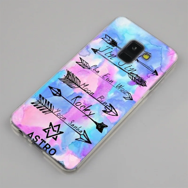 KPOP ASTRO силиконовый чехол для Samsung Galaxy A50 A30 A10 A40 A6 A8 плюс A20 E A5 A7 2018 2017 2016 примечание 9 8