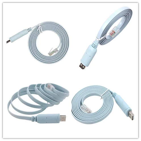 1 шт. 8 м USB в RJ45 для Cisco консольный кабель FTDI 744664241835 A7H5|Компьютерные кабели и