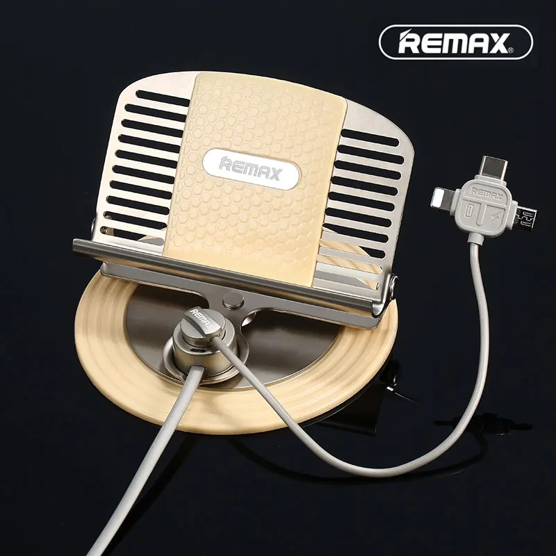 Универсальный автомобильный держатель для телефона remax с магнитным зарядным