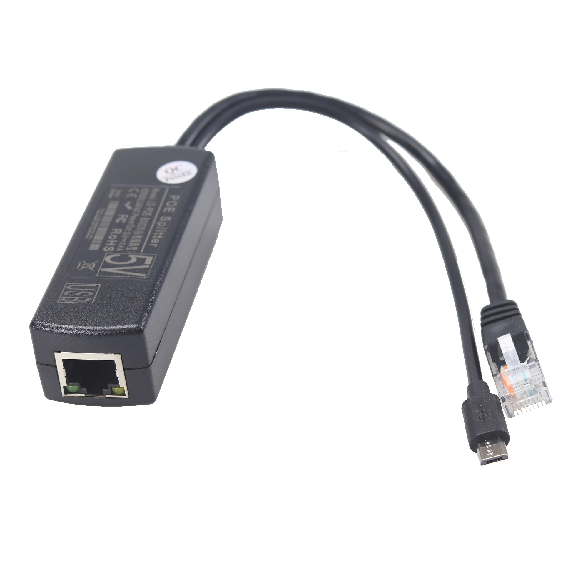 POE Spliter DC 48-12v сплитер активный. Кабель POE USB. Микрос разветвитель. 802 Af.