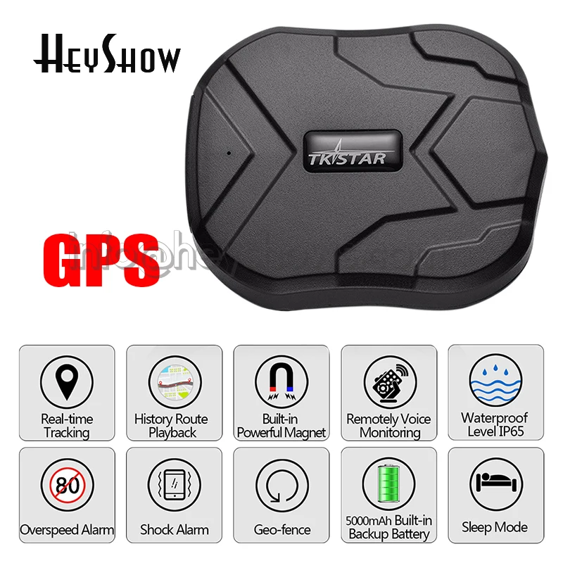 GPS трекер TKSTAR TK905 5000 мАч 2G 90 дней в режиме ожидания|Брелок с сигналом от потери| |