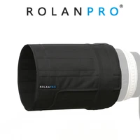 rolanpro lens hood for canon 400mm f2 8 l is usm slr telephoto lens folding hood light weight foldable wear resistant lens hood