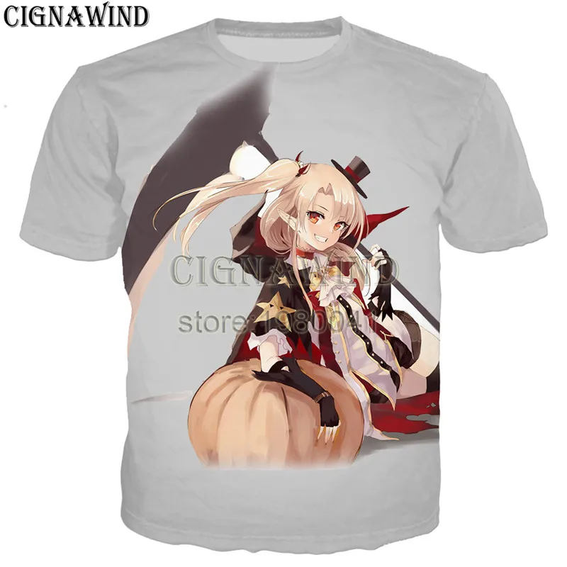 Новая классная футболка для мужчин и женщин футболки с 3D принтом игры Азур Лейн