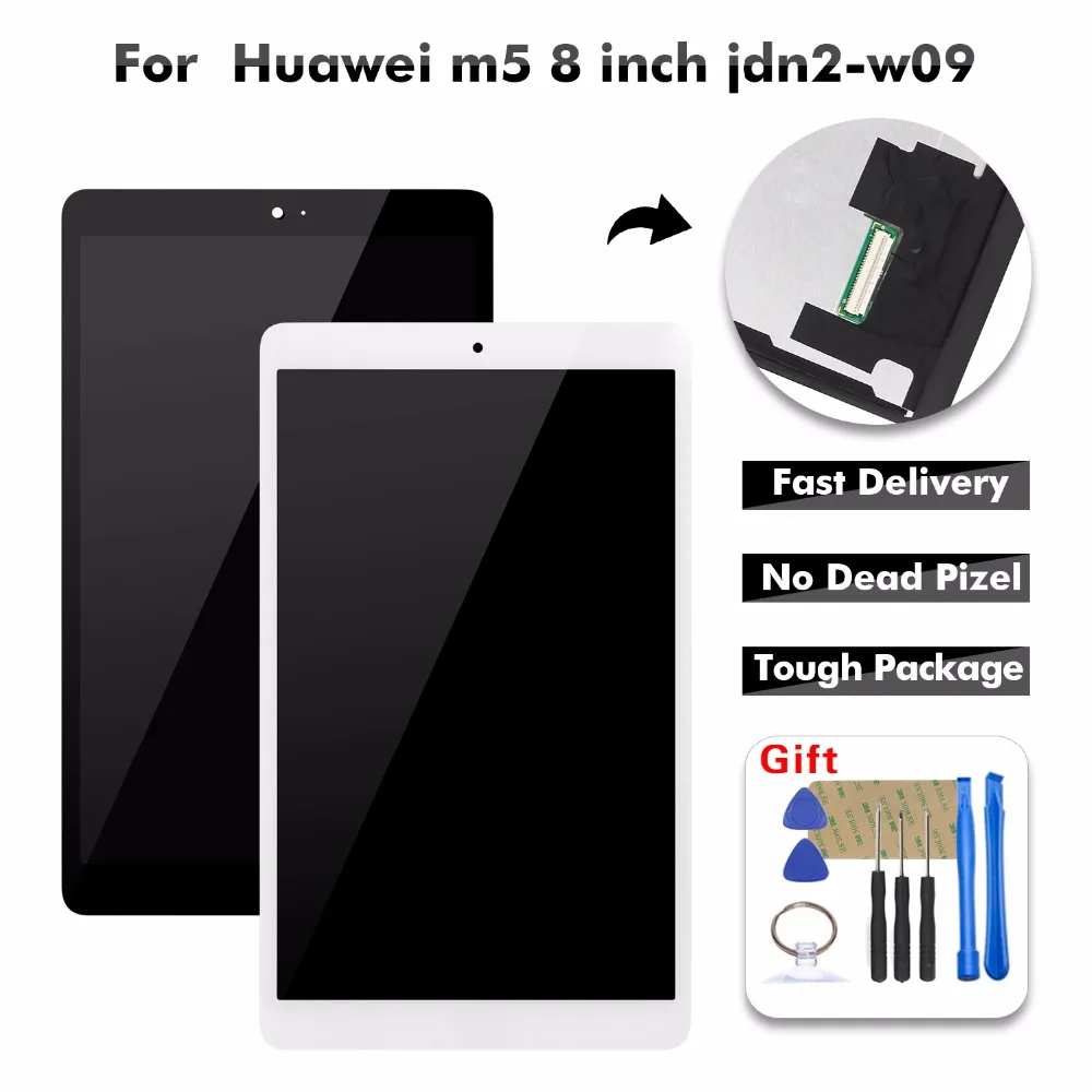 8 0 дюймов для Huawei Mediapad M5 Lite ЖК дисплей дигитайзер сенсорного экрана в сборе с