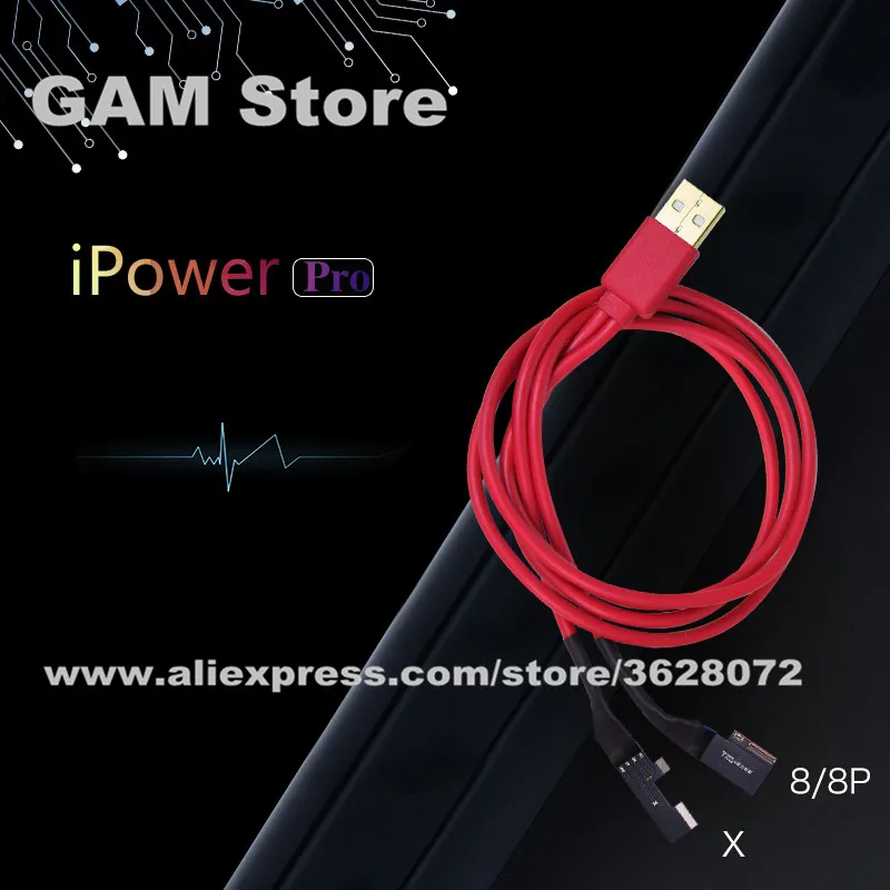 Кабель питания iPower Pro для iPhone 6 6Plus 6S 6SP 7 7Plus 8 8P X|Детали инструментов| |