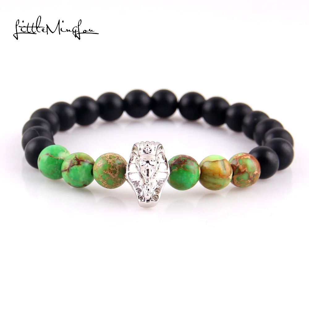 Маленькие MingLou Новое поступление Diy Браслеты с подвесками Фараона для мужчин