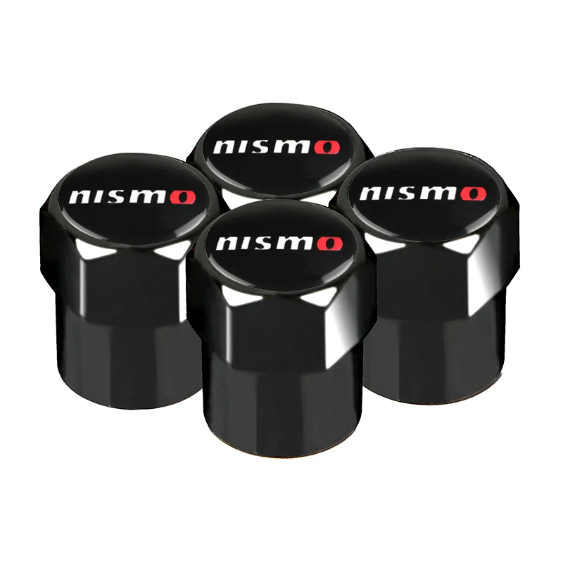 4x Nismo Эмблема автомобильные клапаны для колесных шин воздушный колпачок для Nissan Tiida Teana Skyline Juke X-Trail Almera Qashqai аксессуары автостайлинг