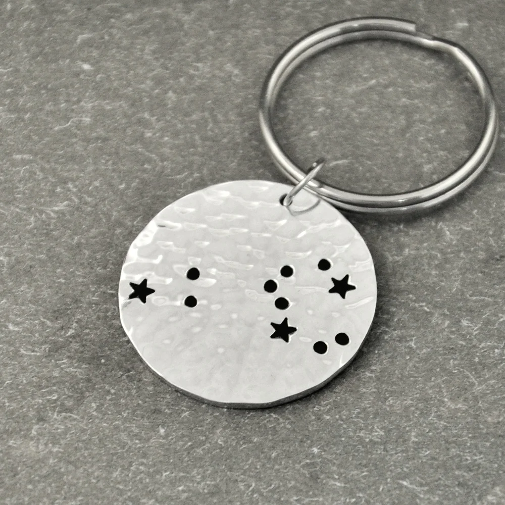 

Leo Constellation keychain,Leo Sign Birthday Gift, Horoscope keychain, Astrology Jewelry,Zodiac keychain
