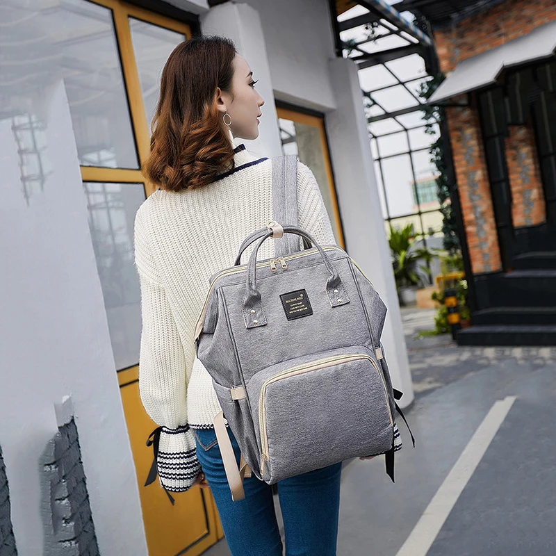 

Fashion Large Capacity Multifunction Backpack Women Canvas Travel Leisure Bag For Gift daypack mochilas