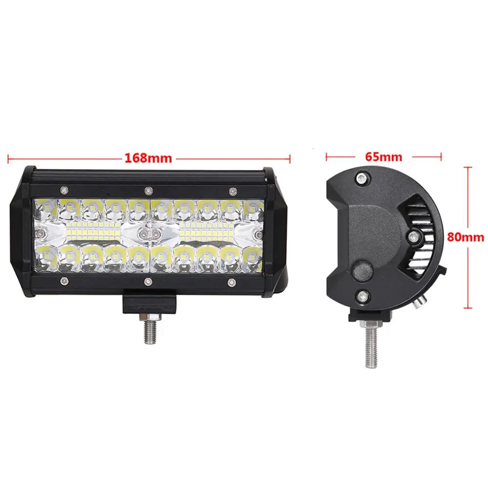 6 5 дюймовый светодиодный светильник для работы бар автомобильный мотоцикл 12 В 24
