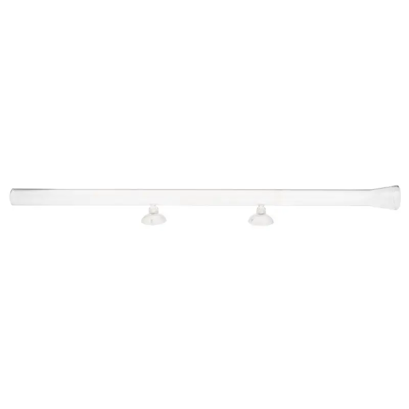 2 Aquarium Feeding Tube Shrimp Glass Feeder Suction Cup 3cm Thick Fish Tank Device Dish Clear Equipment 200/450mm Fish Feeders - Цвет: 2