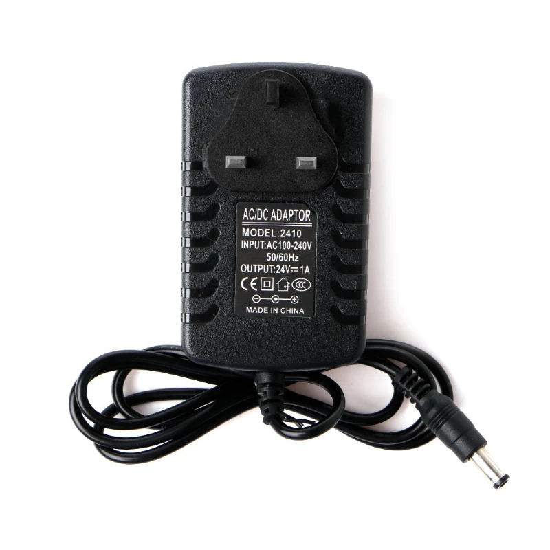

Free_on AC 100-240V To DC 24V 1A Adapter UK Plug For Ultrasonic Mist Maker